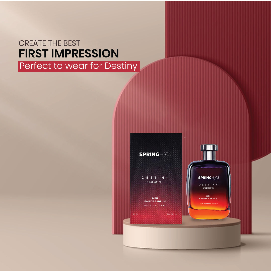 SPRING H2O Destiny Cologne Men Eau De Parfum