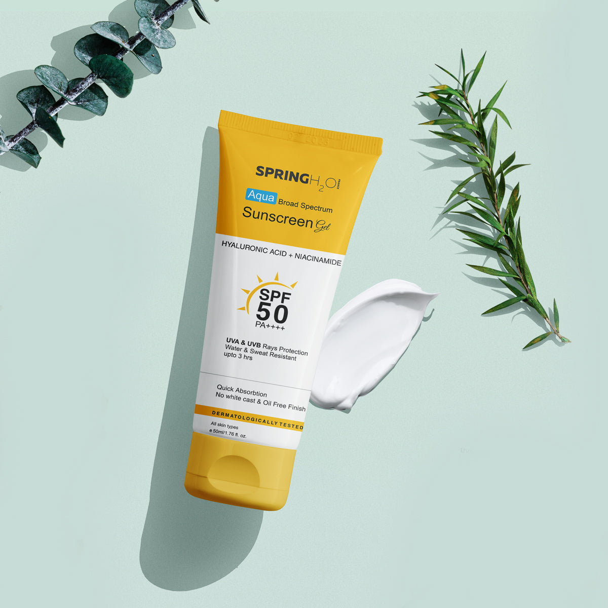 Sunscreen SPF 50 Hyaluronic Acid + Niacinamide | PA++++ UVB