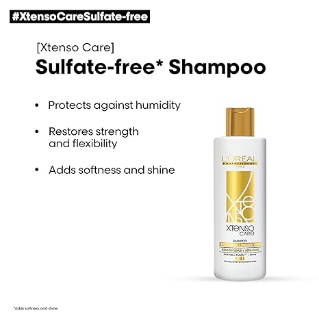 L'Oreal Professionnel Xtenso Care Sulfate-free Shampoo 250ml and Hair Masque 200ml Combo Pack