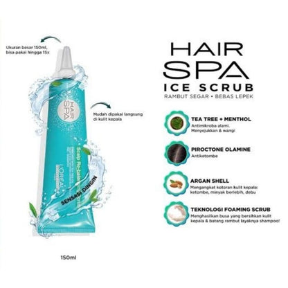 L’Oreal Professionel Hair Spa Scalp Re – Balancing Scrub (Enriched With Tea Tree Oil)