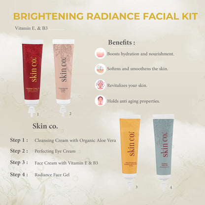 SKIN CO. New York Brightening Radiance Facial Kit (Buy One Get One Free)