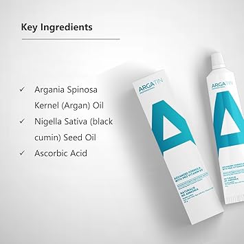 ARGATIN Professional Hair Color Developer (1000ml) + Hair Color Tube (Ammonia Free) |Black