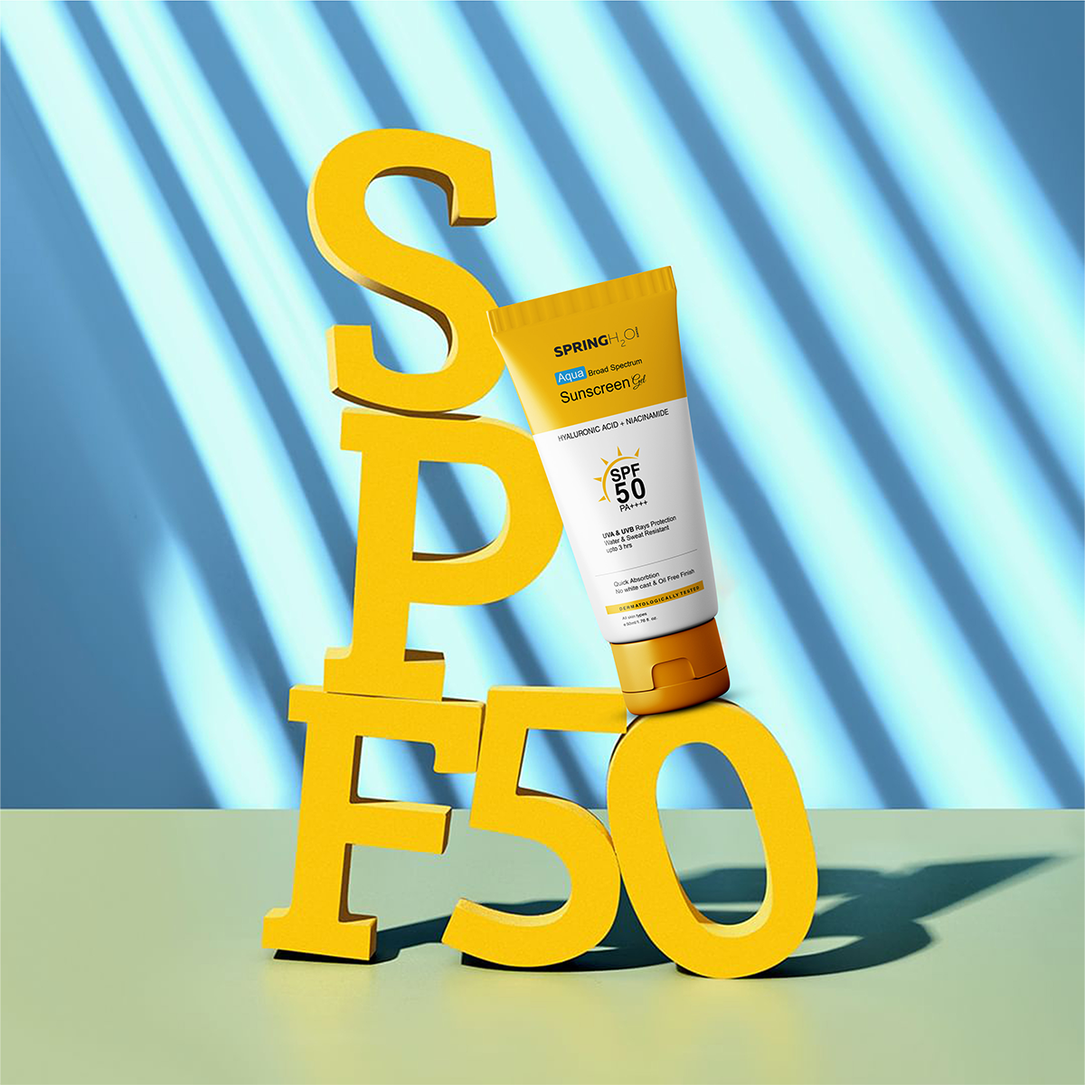 Sunscreen SPF 50 Hyaluronic Acid + Niacinamide | PA++++ UVB  Flat 30% OFF