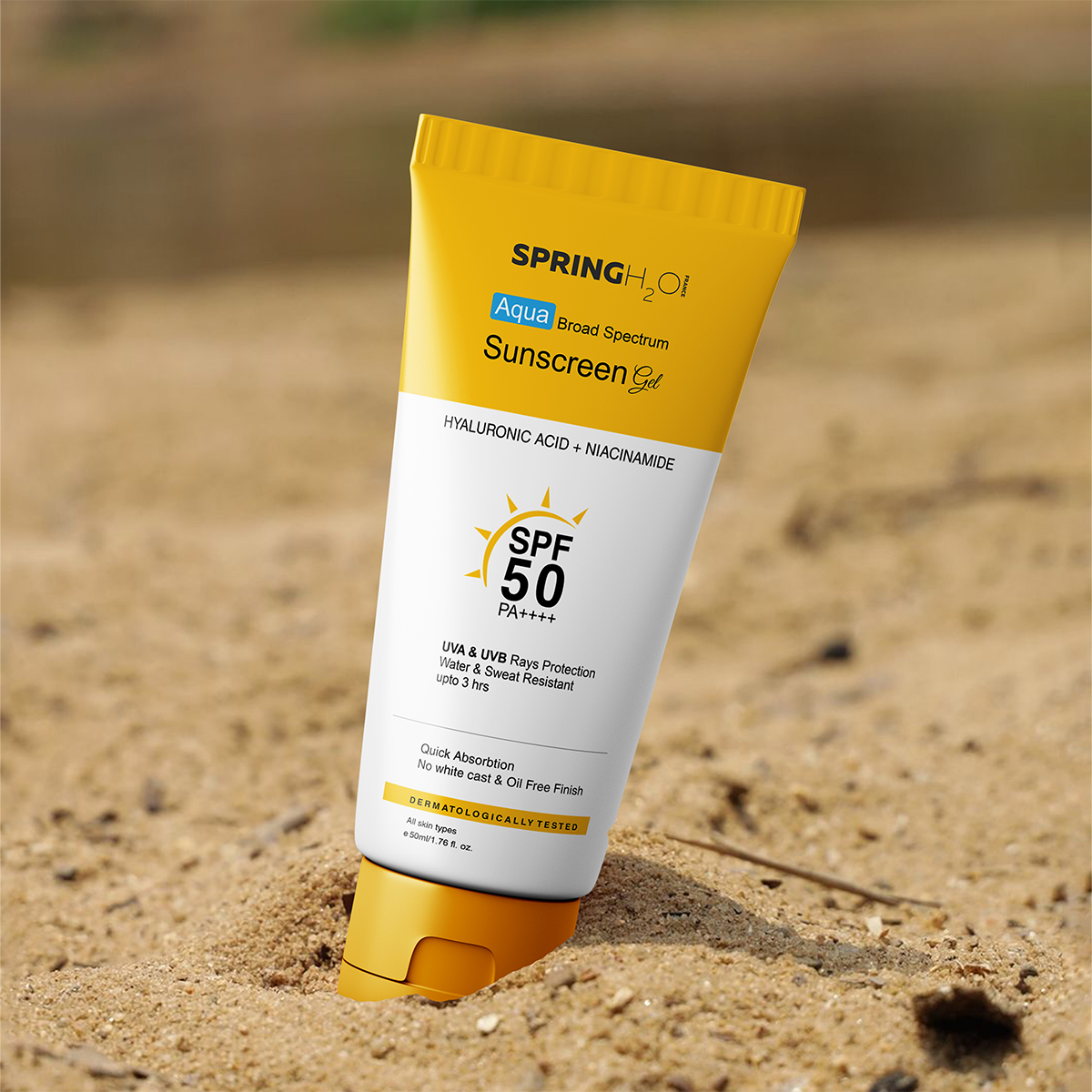 Sunscreen SPF 50 Hyaluronic Acid + Niacinamide | PA++++ UVB