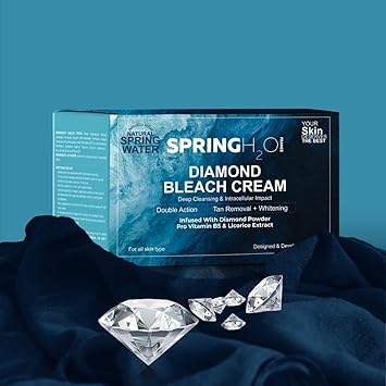 Diamond Bleach Cream Deep Cleansing & Intracellular Impact | Infused Pro Vitamin B5