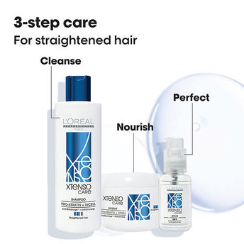 L'Oreal Professionnel X-Tenso Shampoo + Masque + Serum Combo (250+196+50)ml