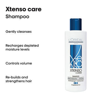 L'Oreal Professionnel X-Tenso Shampoo + Masque + Serum Combo (250+196+50)ml