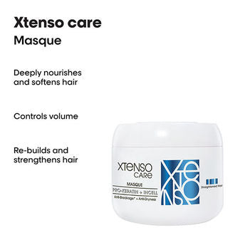 L'Oreal Professionnel X-Tenso Shampoo + Masque + Serum Combo (250+196+50)ml