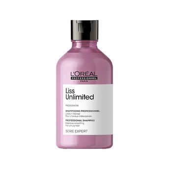 L'Oreal Professionnel Liss Unlimited Shampoo For Frizzy & Unruly Hair With Pro-Keratin (300ml)