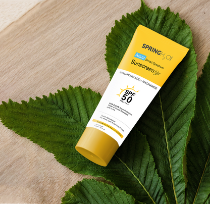 Sunscreen SPF 50 Hyaluronic Acid + Niacinamide | PA++++ UVB