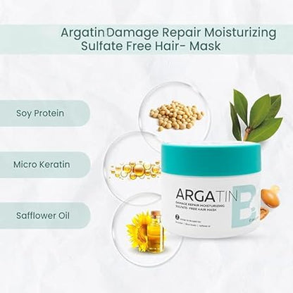 ARGATIN Botoxx  Sulfate-Free Moisturizing Hair Mask for Damage Repair 200 g