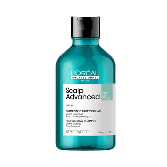 L’Oréal Professionnel Scalp Advanced Anti-Oiliness Dermo-Purifier Shampoo-for Oily Scalps(300ML)