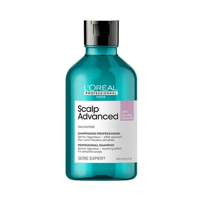 L’Oréal Professionnel Scalp Anti-Discomfort Dermo-Regulator Shampoo (300 ml) for Sensitive Scalp