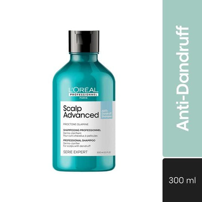 L'Oreal Professionnel Scalp Advanced Piroctone Olamine Serie Expert Anti Dandruff Shampoo(300ml)