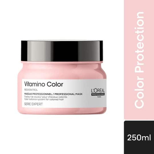 L’Oréal Professionnel Vitamino Color Mask for for Color Protection (250 ml) With Resveratrol