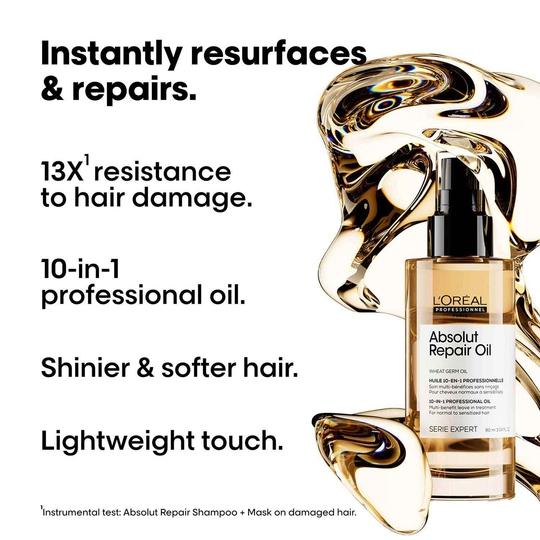 L’Oreal Professionnel Absolut Repair  Hair Oil , Serie Expert (90ML)